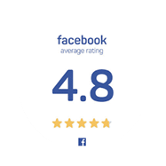 Facebook rating badge