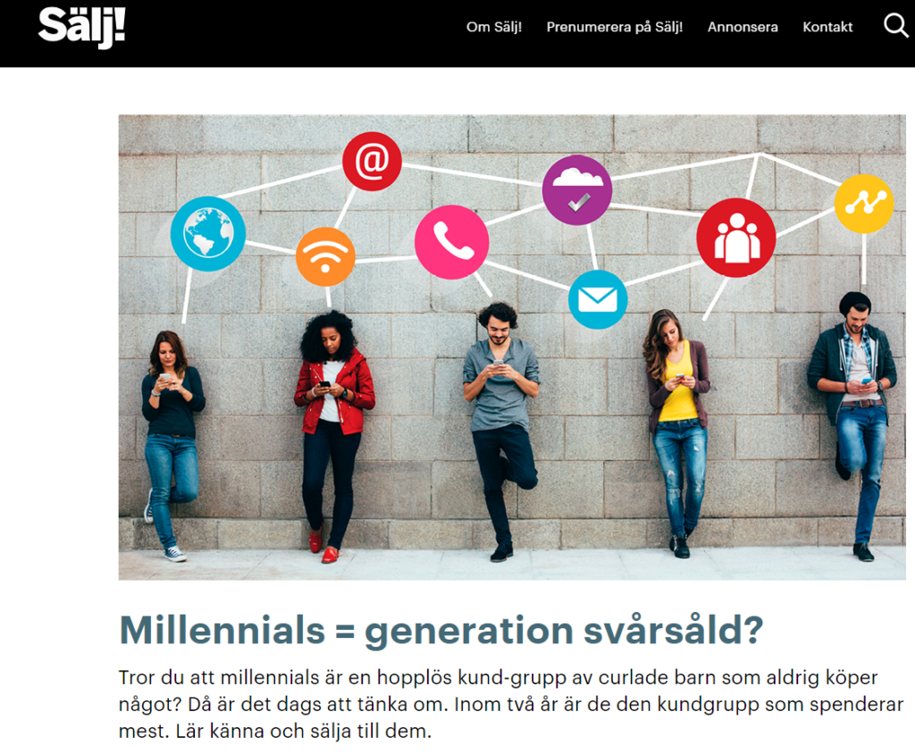 Lär dig sälja till millennials